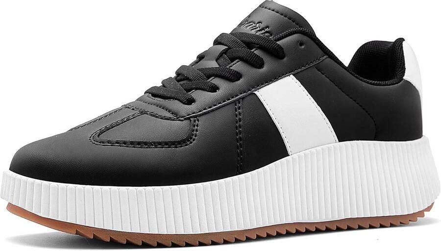 Dames Chunky Platform Sneakers Modieuze Comfortabele Dikke Zool Sportschoenen