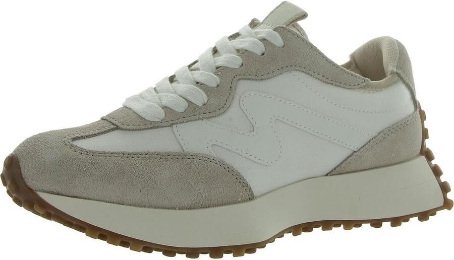 Dames Chunky Sneaker Retro Stijl Comfortabele Witte Sportschoen