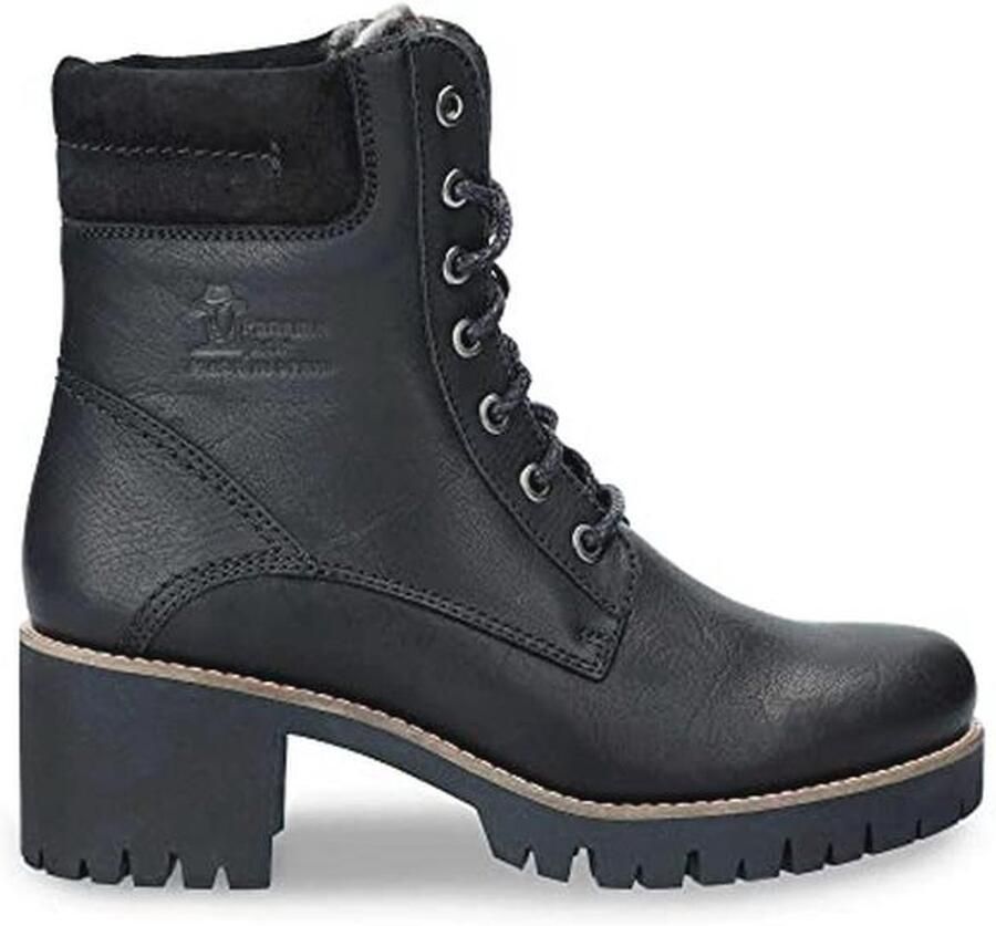 Dames Combat Boots met Hak WATERDICHT en Warme Voering