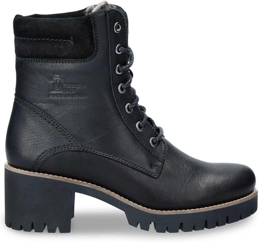 Dames Combat Boots met Hak WATERDICHT en Warme Voering