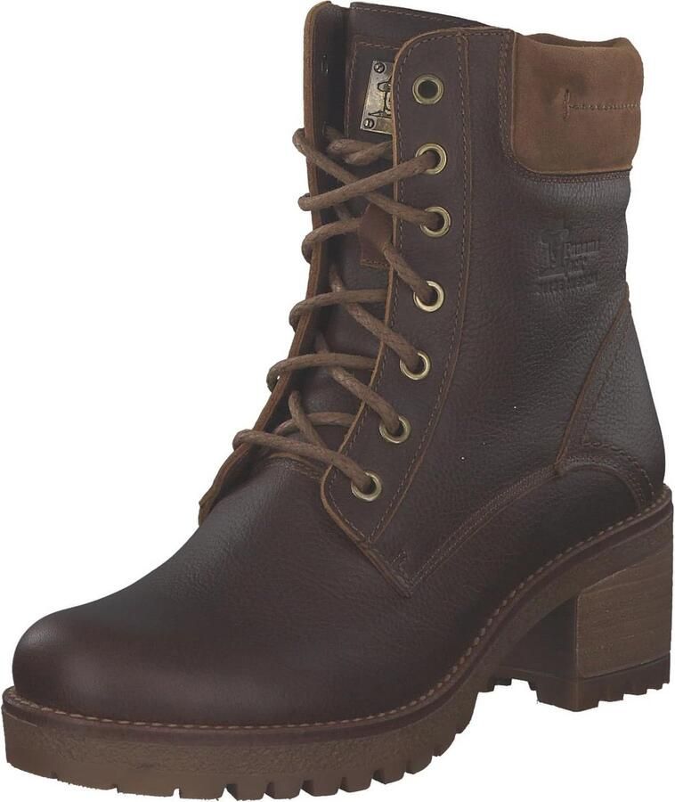 Dames combat boots met hak WATERDICHT warme voering en anatomische binnenzool