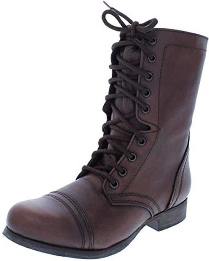 Dames Combat Boots Troopa Stijl voor een Fashionabele Look