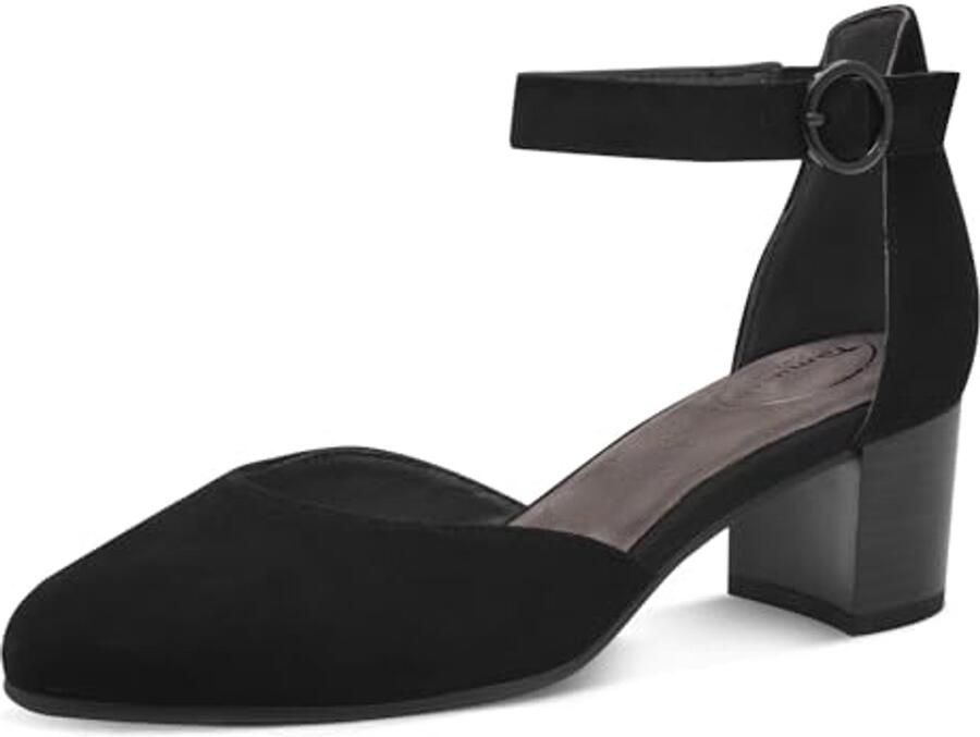 Dames Comfort Pumps met Riemen van Leder Elegante en Ergonomische Schoenen voor Traag en Actief Gebruik