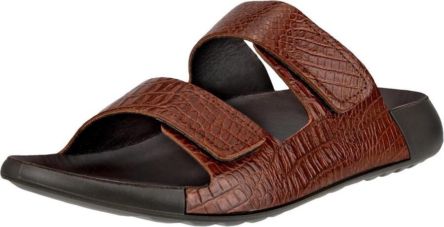 Dames Comfort Sandalen met Leer en Verstelbare Bandjes