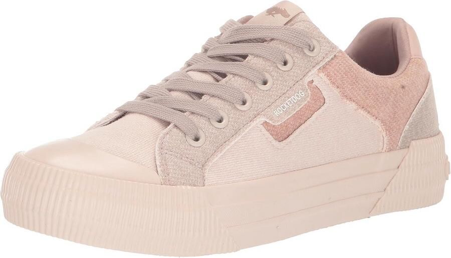 Dames Comfort Sneaker met Plateauzool en Pluche Foam Binnenzool
