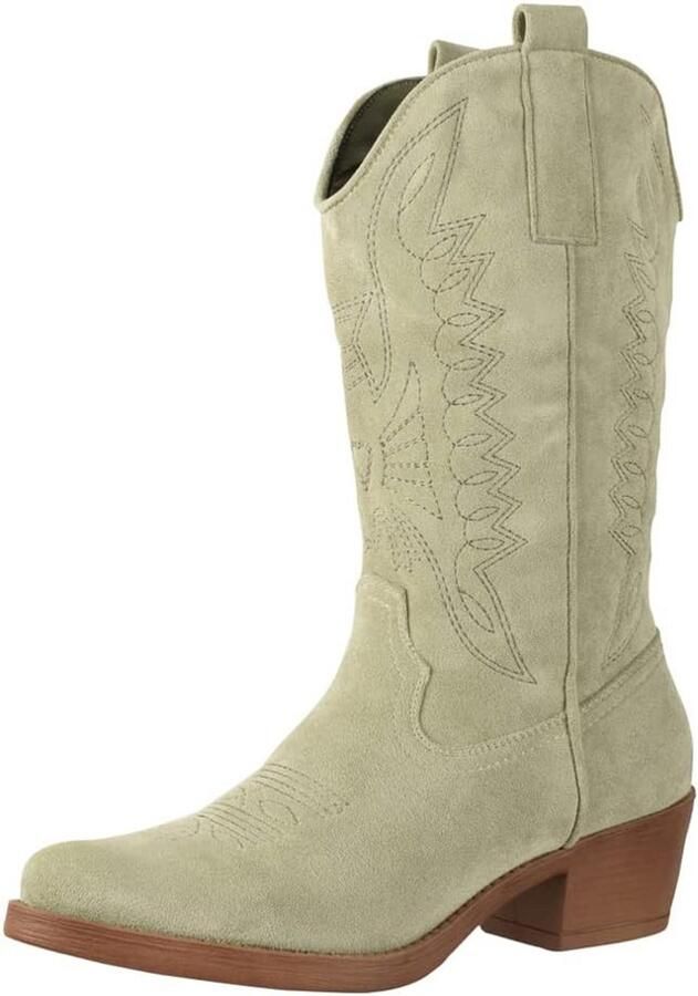 Dames Cowboylaarzen in Chunky Bikerstijl