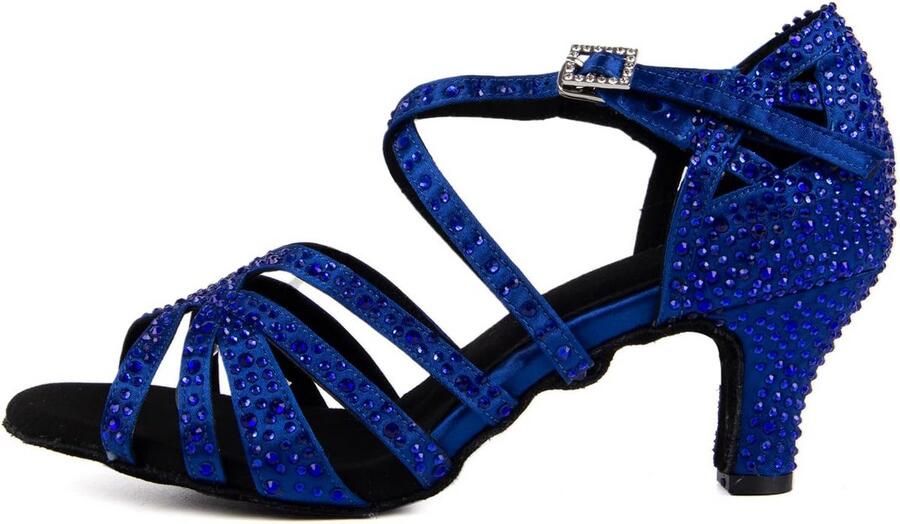 Dames Dansschoenen Latijnse Dansschoenen met Strass voor Salsa Tango Bachata