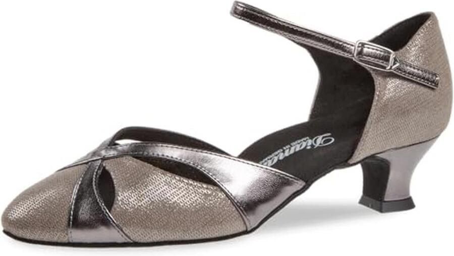 Dames Dansschoenen met Sleehak en Verstelbare Sluiting