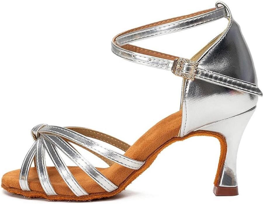 Dames Dansschoenen voor Salsa Tango en Ballroom Comfortabele Latin Dansschoenen