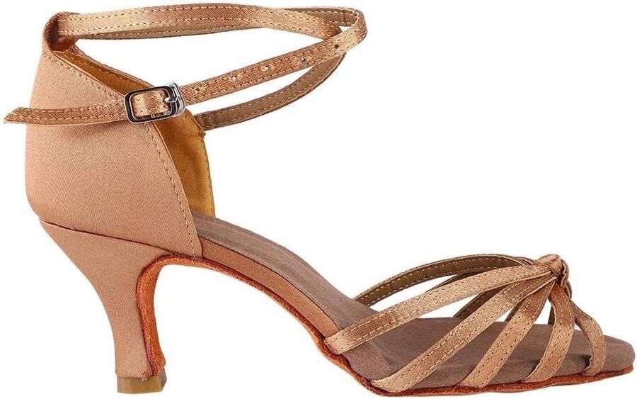 Dames Dansschoenen voor Tango Ballroom en Latin Comfortabele Chacha Schoenen voor Oefening en Wedstrijd