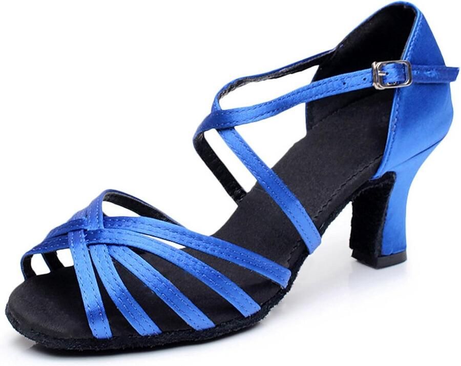 Dames Dansschoenen Zwart Salsa Ballroom Latin & Standaard Dansschoenen met 5 of Hak