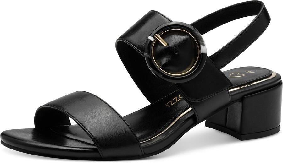 Dames Elegante Sandalen met Klittenband en Hak