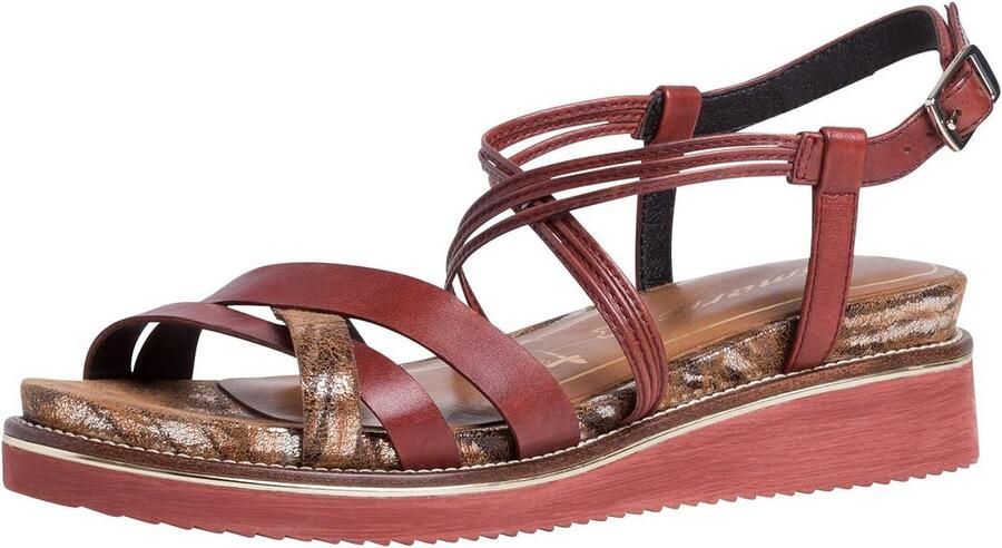 Dames Enkelband Sandalen Zomer Schoenen Casual Gebruik Comfortabele Pasvorm 36 EU Bruin