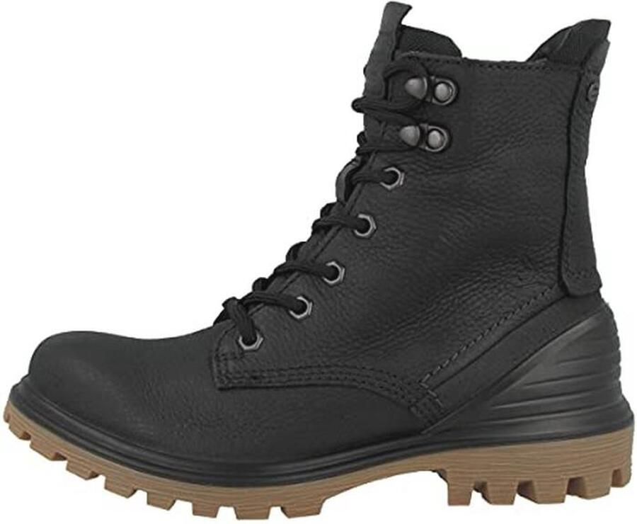 Dames Enkelboots met Flexibele Rubber Zool voor Koud Weer