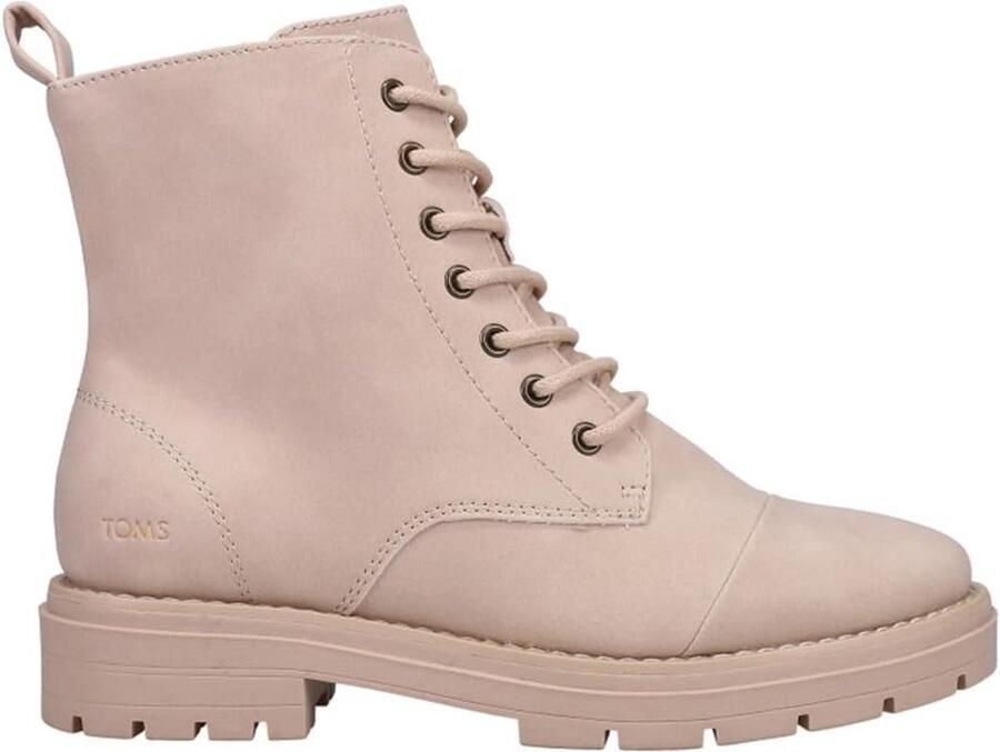 Dames Enkellaars met Comfortabele Binnenzool en Vetersluiting