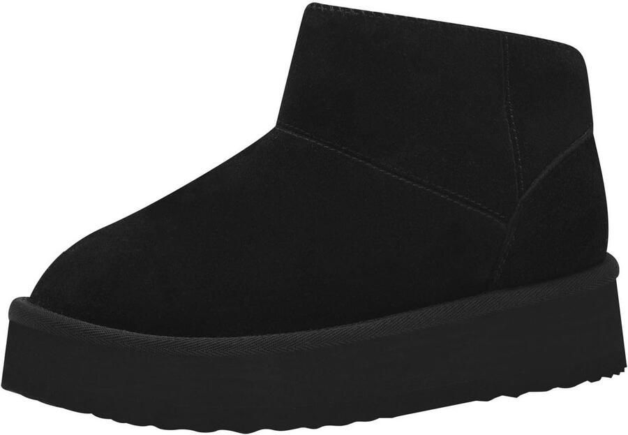 Dames Enkellaars met Rits en Instapcomfort