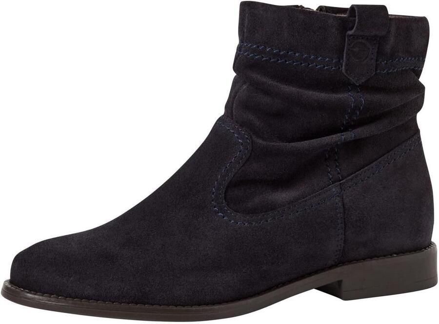 Dames Enkellaars Plat Zwart Comfortabele Ankle Boot