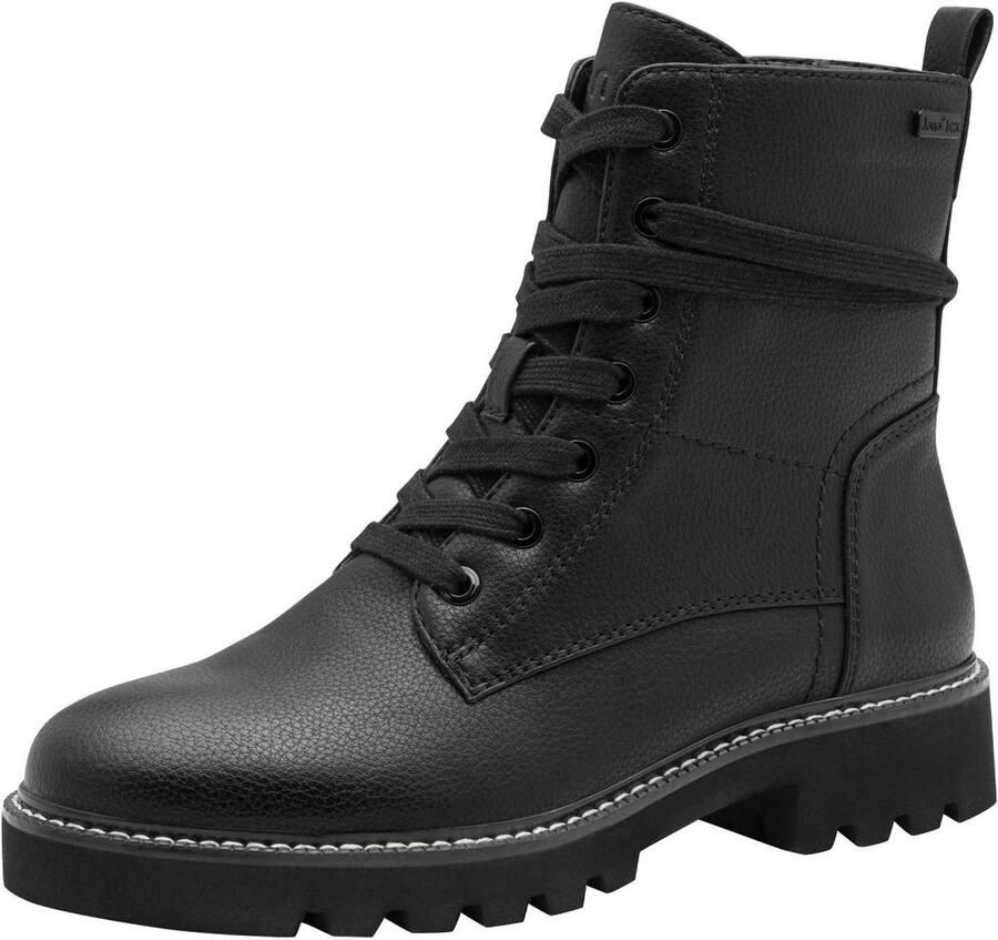 Dames Enkellaars Platte Hak met Veters Veganistisch Comfort