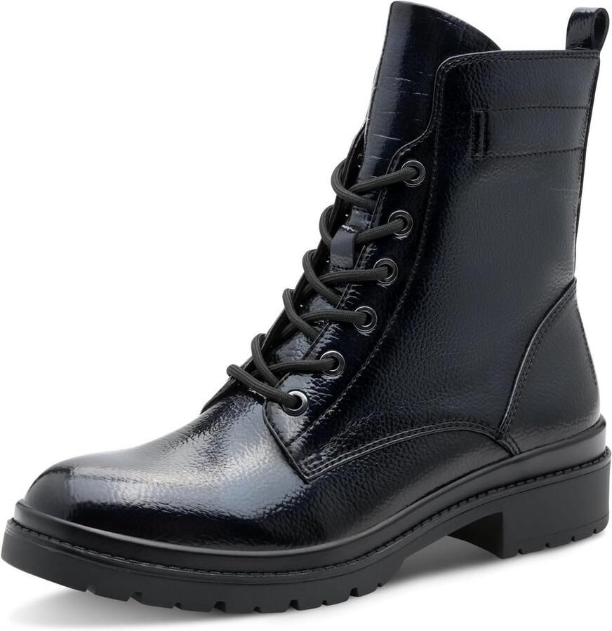 Dames Enkellaars Platte Zool