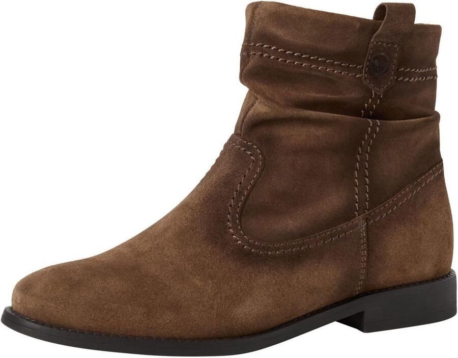 Dames Enkellaars Platte Zool