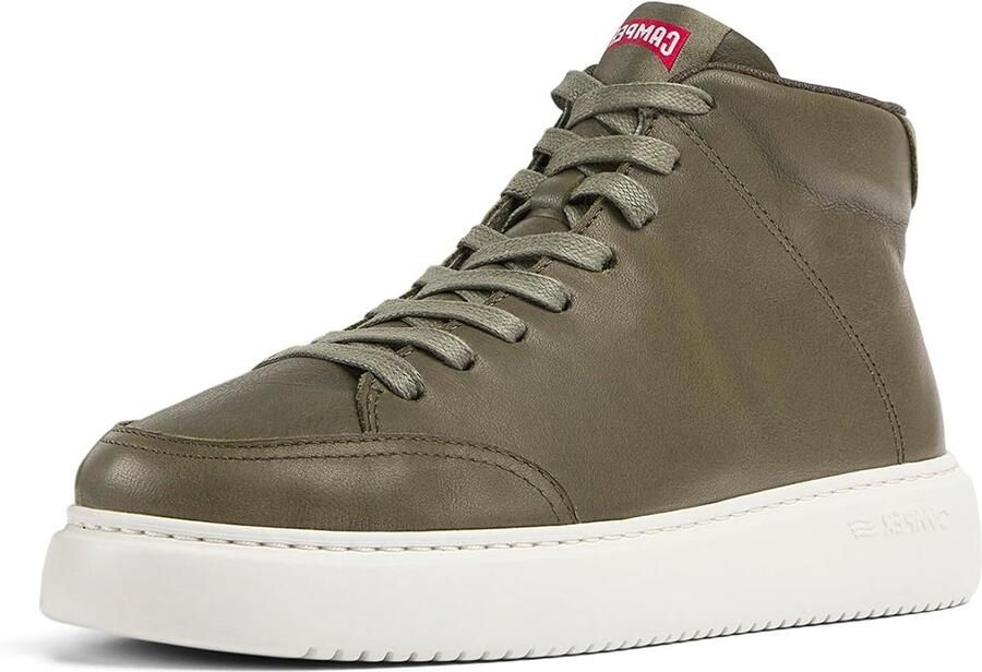 Dames Enkellaars Sneaker Witte Runner Stijl