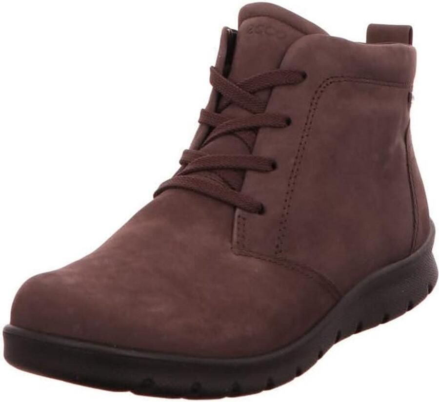 Dames Enkellaars Sneaker Zwart Leer Slip-On Comfortabel