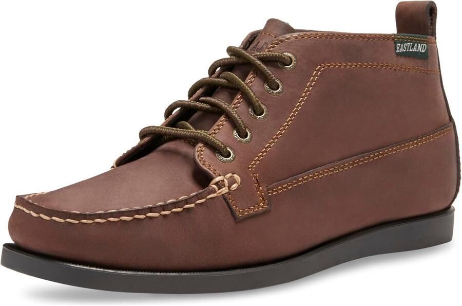 Dames Enkellaars Suède Rubberen Zool Handgestikt