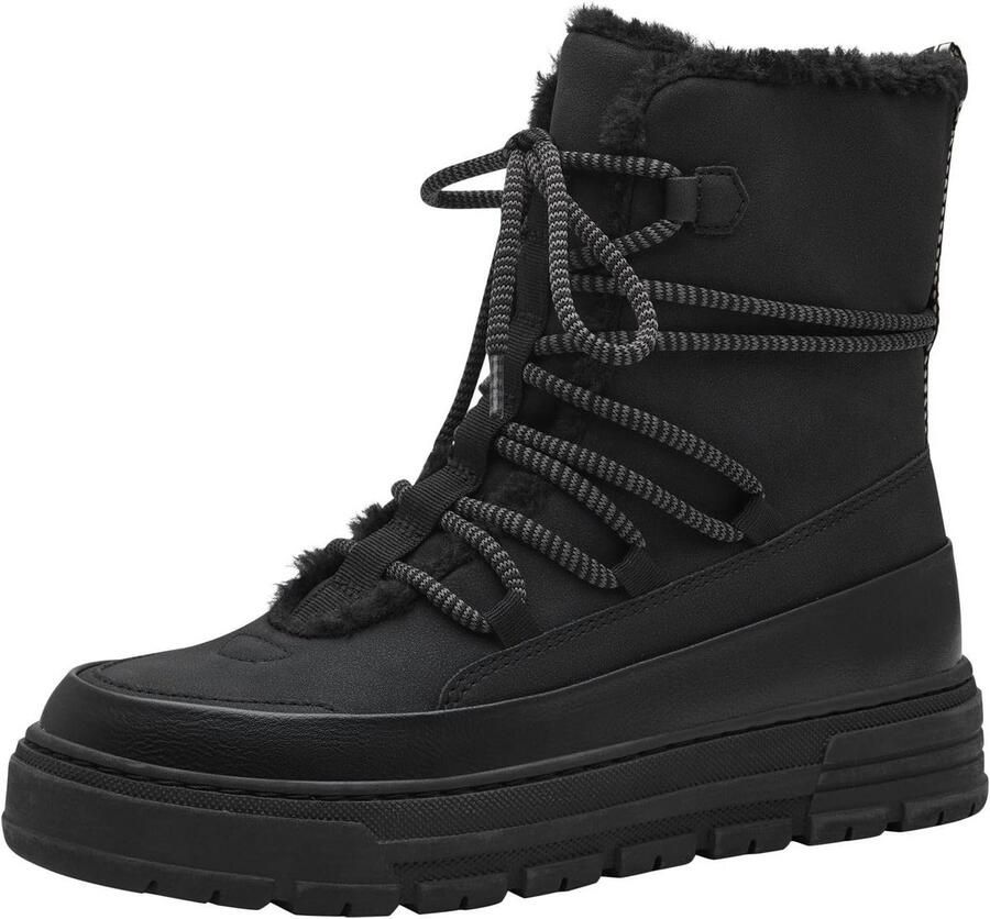Dames Enkellaars Vetersluiting Comfortabele Bootie