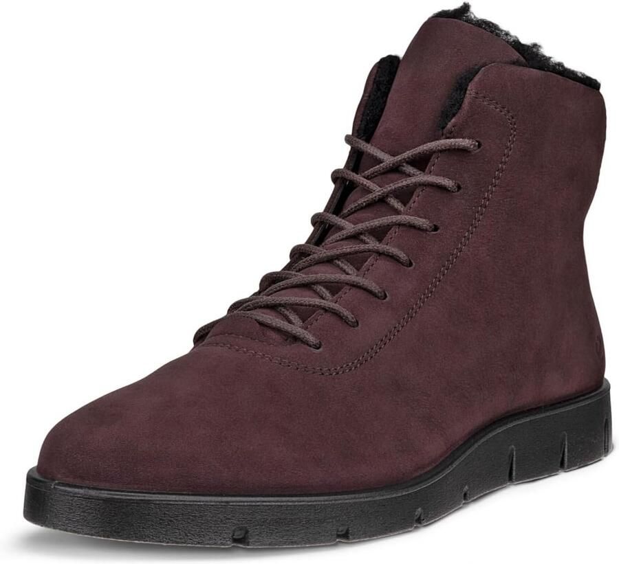 Dames Enkellaarsje van Zacht Leer met Warme Voering