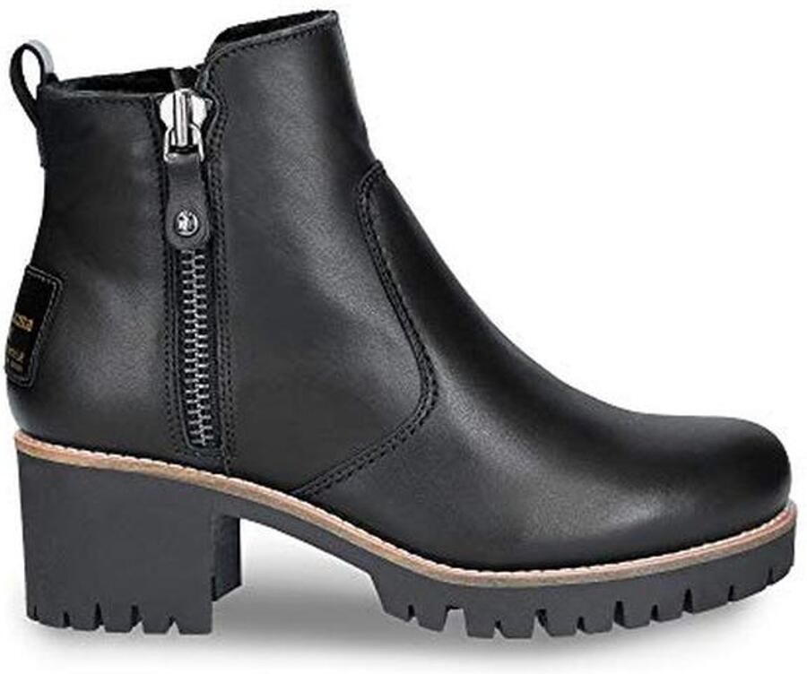 Dames Enkellaarsje met Hak Waterdichte Leren Boots