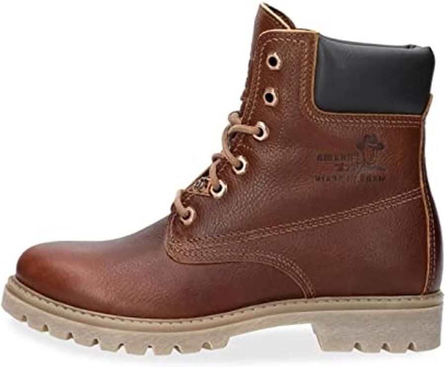 Dames Enkellaarsje Pauline in Panama Stijl