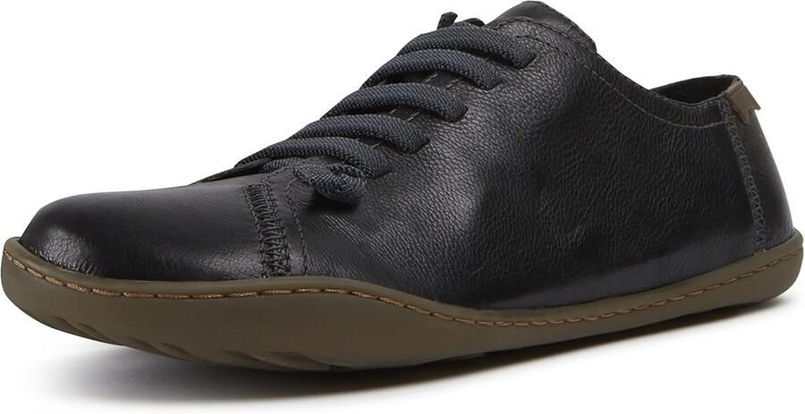 Lichte Bruine Dames Sneakers Laag Comfortabele Leer Shoenen