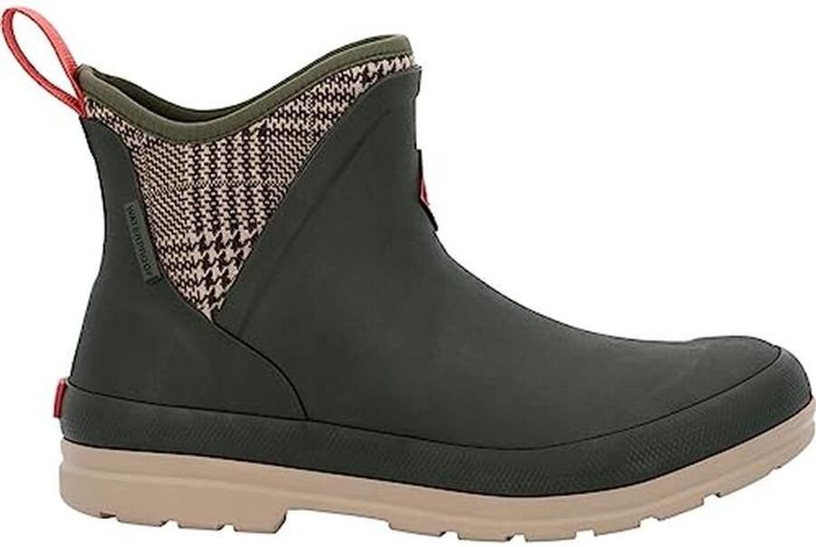 Dames Enkellaarsjes Comfortabele Neopreen en Rubber Slofjes