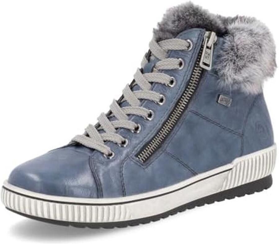 Dames Enkellaarsjes met Rits en Vacht Waterdicht en Comfortabel