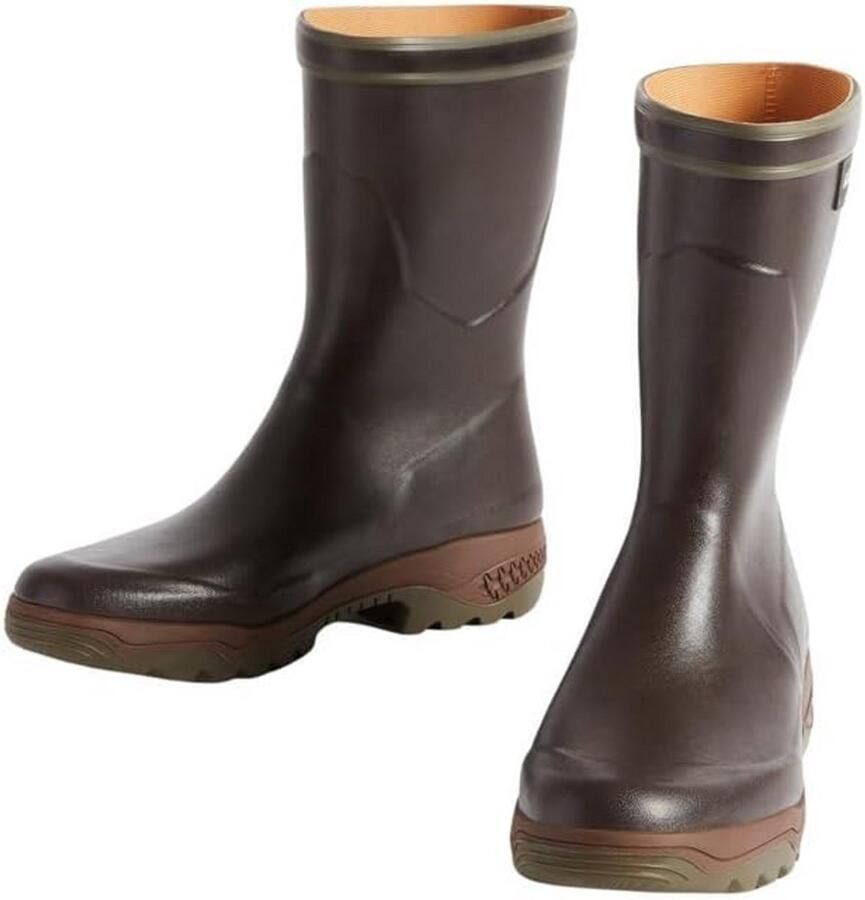 Dames Enkellaarsjes met Rubber Zolen voor Comfort en Ondersteuning