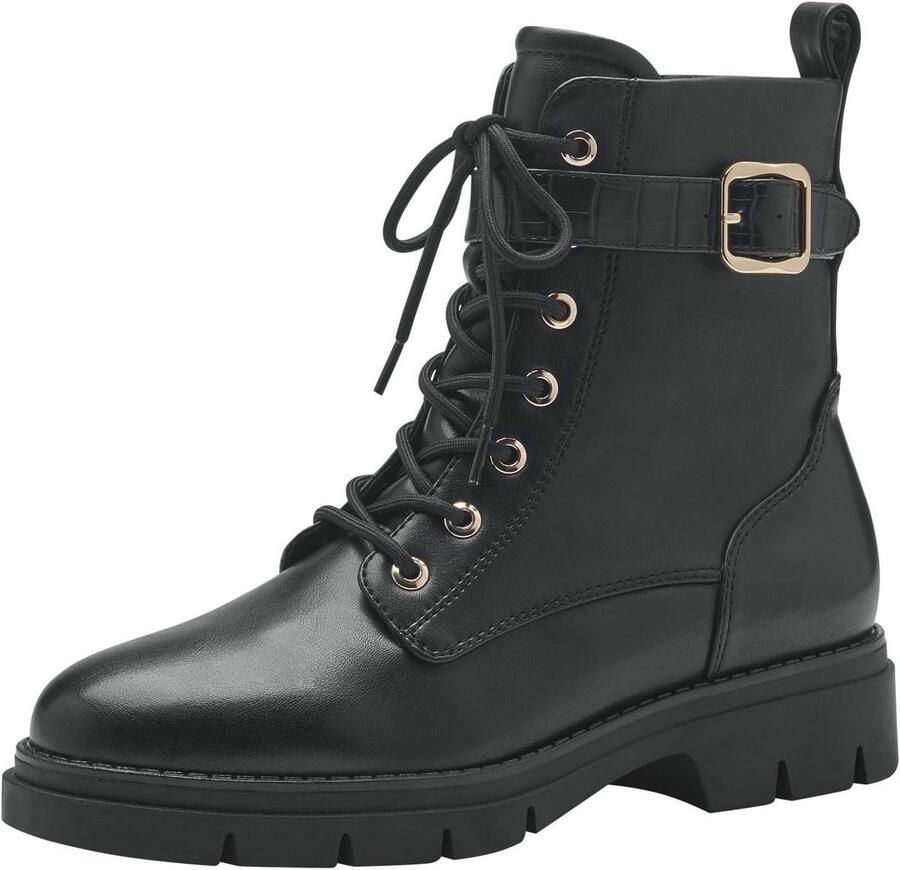 Dames Enkellaarsjes met TOUCH-IT Technologie en Rits