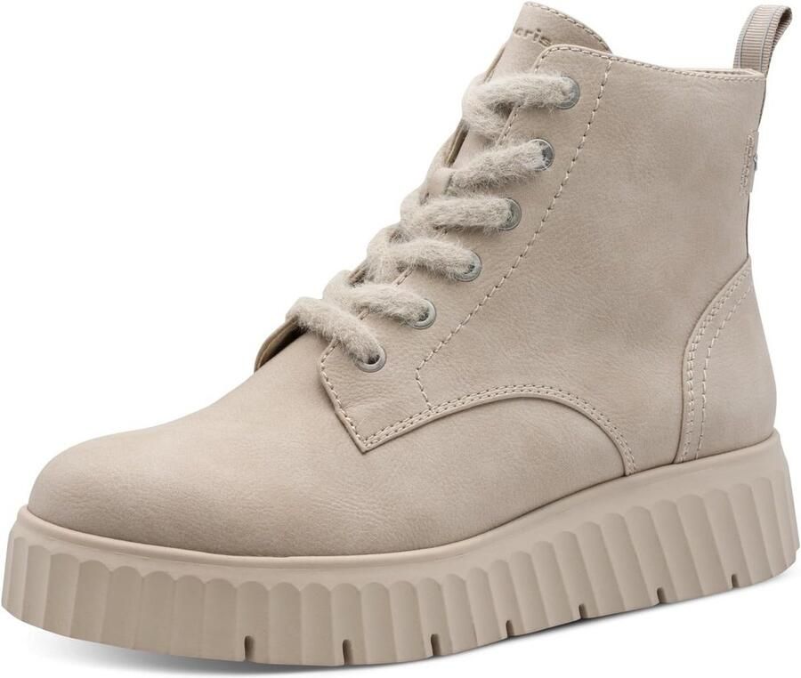 Dames Enkellaarsjes Met Veter Comfortabele Platte Hak