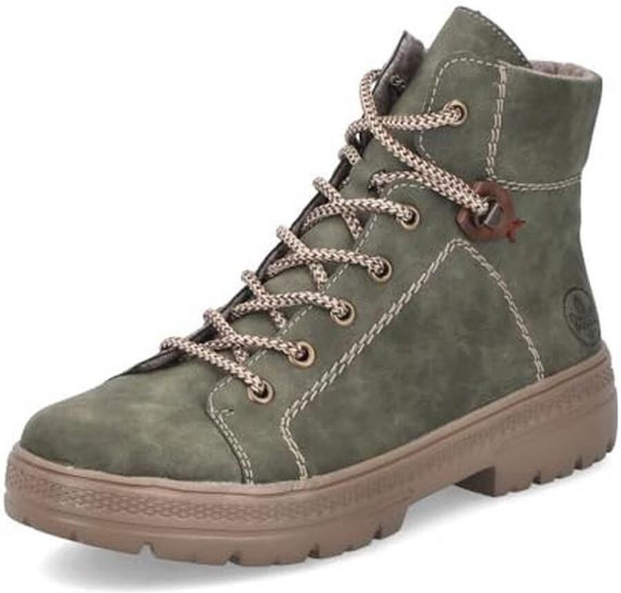 Dames Enkellaarsjes met Veters en Losse Inlegzolen