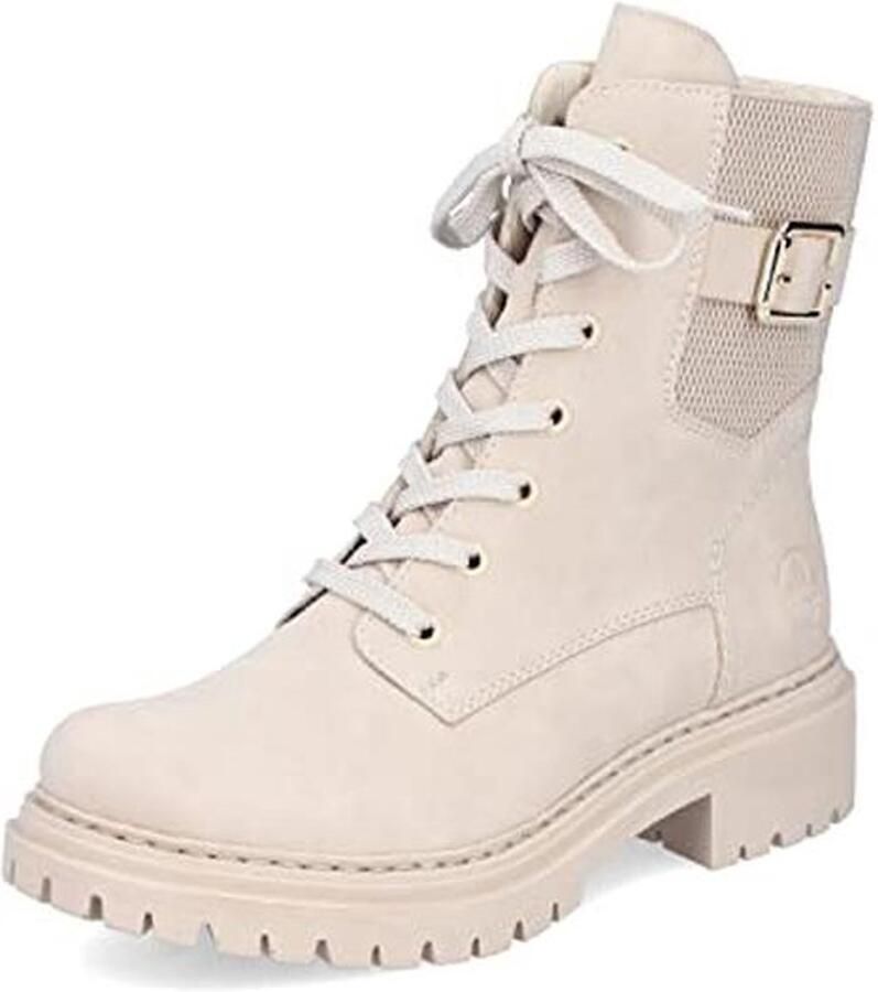 Dames Enkellaarsjes met Veters Trendy en Comfortabel