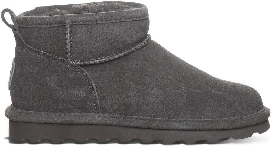 Dames Enkellaarsjes Suède Warm Gevoerd Waterafstotend Comfortabel