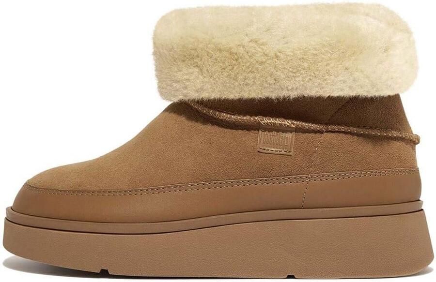 Dames Enkellaarsjes met Shearling Voering voor Ultiem Comfort
