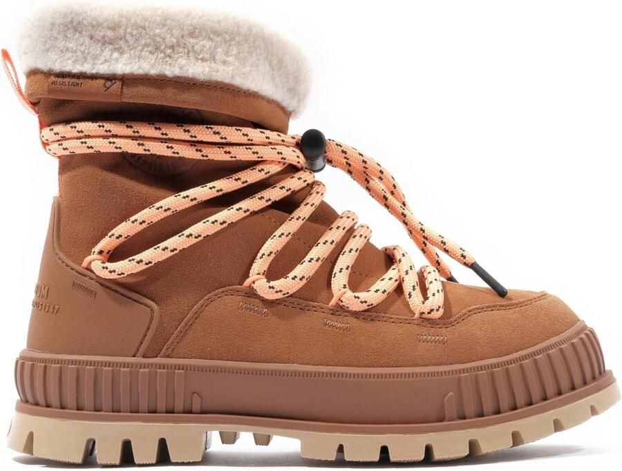 Warme Dames Enkellaarzen Suède Waterdicht Winterlaarzen met Dikke Zool