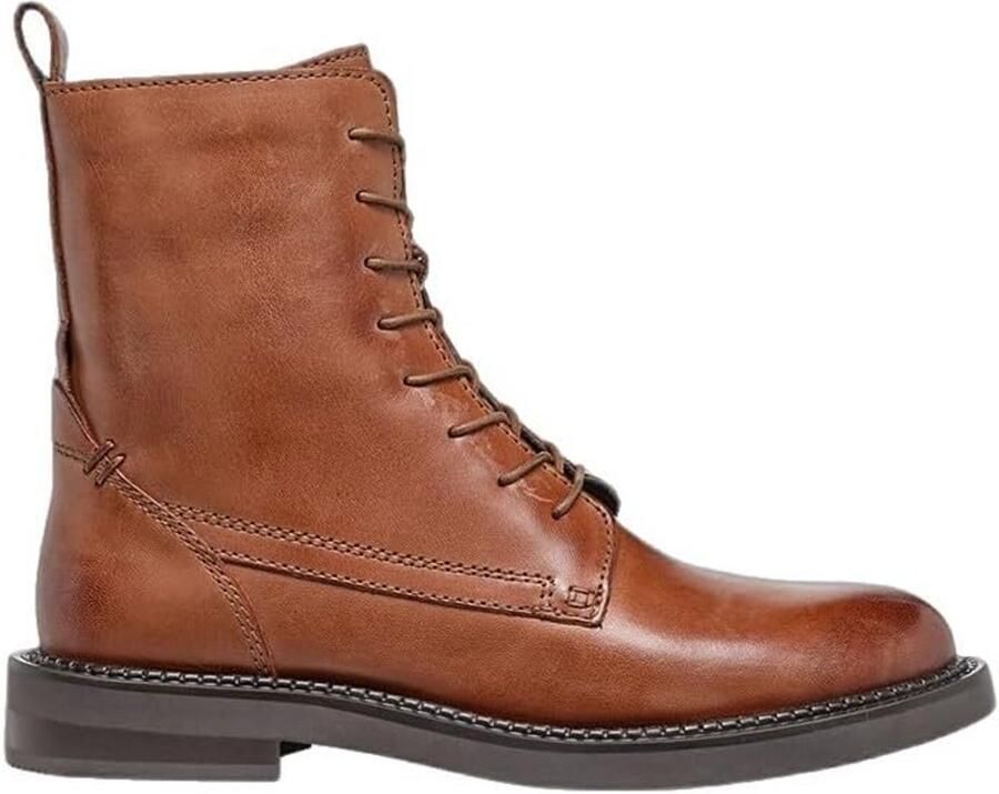 Dames Enkellaarzen Ademend Leer en Comfortabele Pasvorm