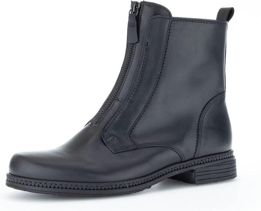 Dames Enkellaarzen Bikerstijl met Uitneembaar Voetbed Comfortabele Pasvorm