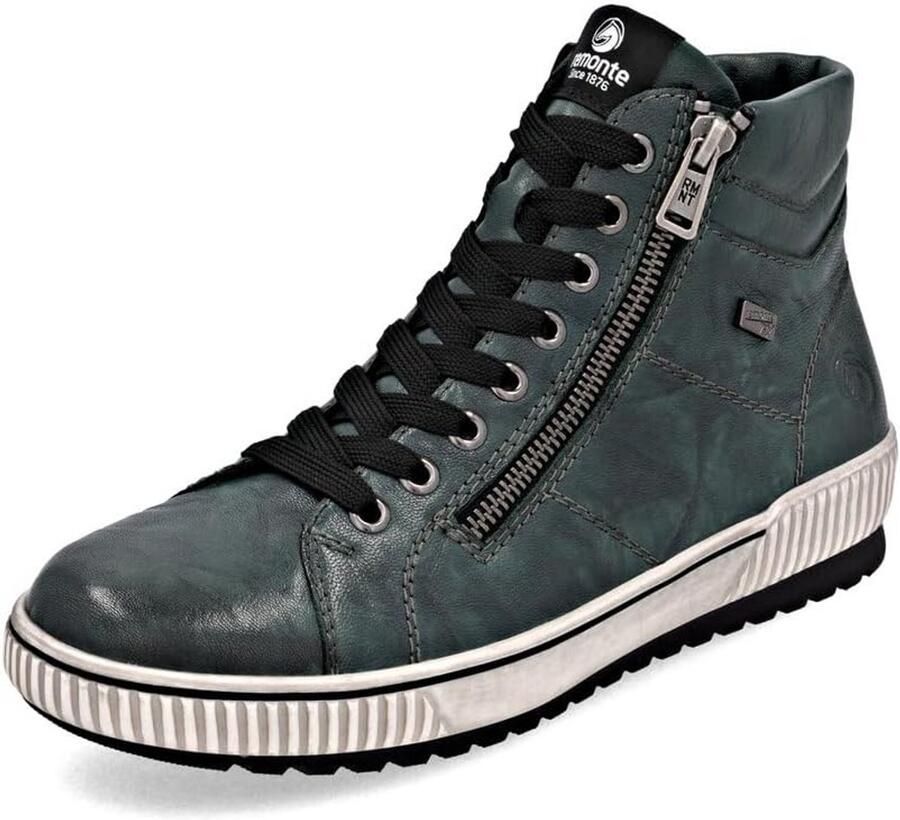 Comfortabele Dames Veterschoenen met Uitneembaar Voetbed en Waterafstotende Voering