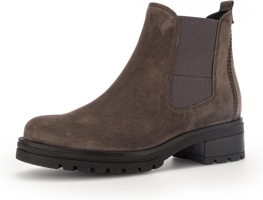 Dames Enkellaarzen Chelsea Boots met Verwisselbaar Voetbed Comfort Pasvorm