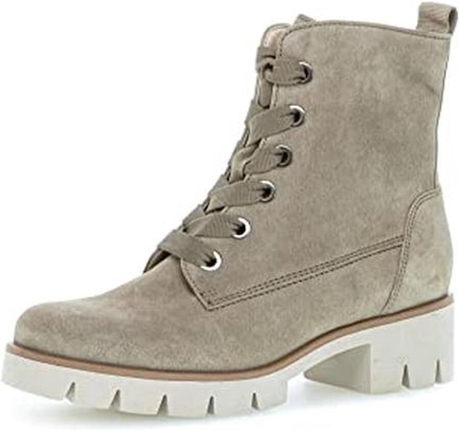 Dames Enkellaarzen Combat Laarzen met Verwisselbaar Voetbed