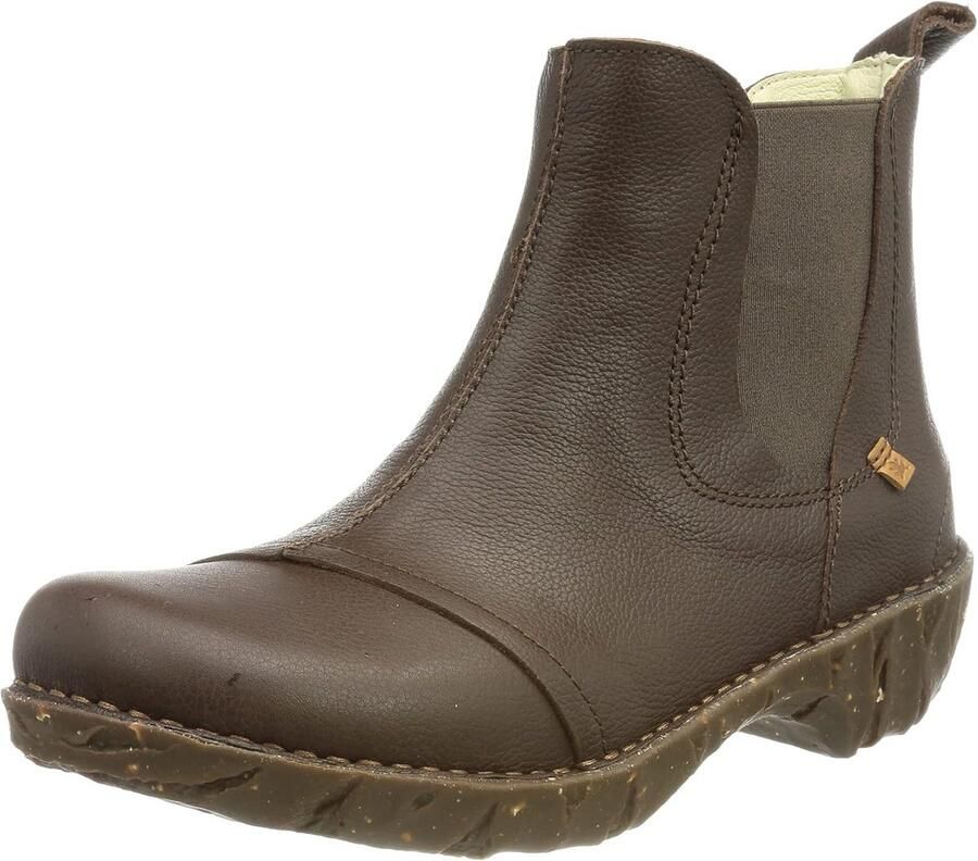 Dames Enkellaarzen Duurzaam & Comfortabel Gerecycled Rubber Natuurlijke Voering Vetersluiting