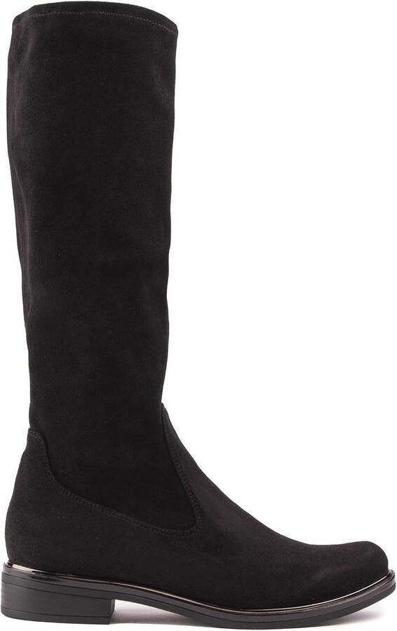 Dames Enkellaarzen G-breedte Comfortabele Flat Boots met Airmotion Technologie