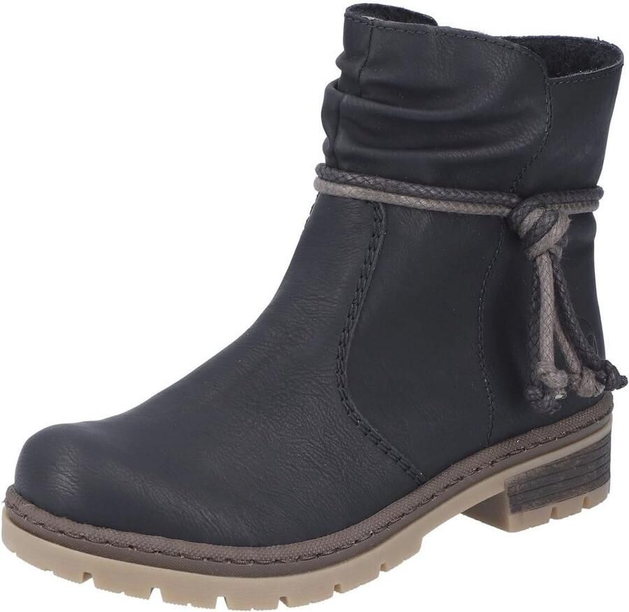 Dames Enkellaarzen Grijs Y7463 Comfortabele Functionele en Modieuze Schoenen